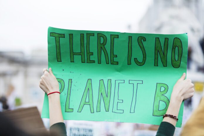 persons-arms-holding-up-homemade-green-climate-protest-sign-with-the-words-there-is-no-planet-b