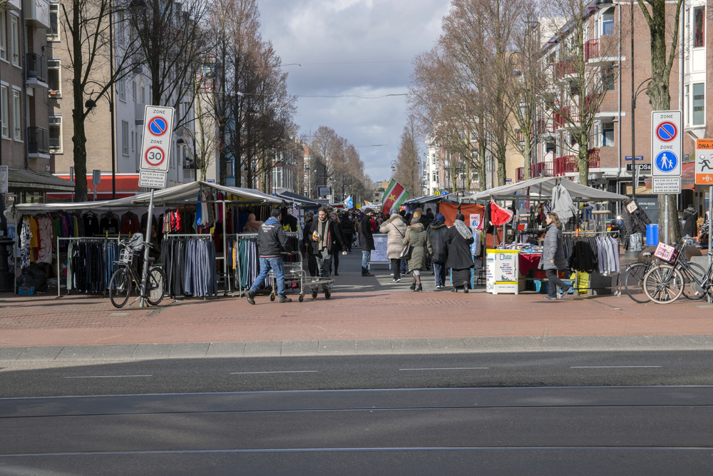 photo-of-dappermarkt-market-outside-in-amsterdam-on-a-sunny-day