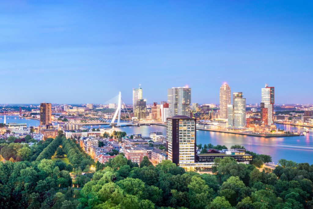 Rotterdam skyline