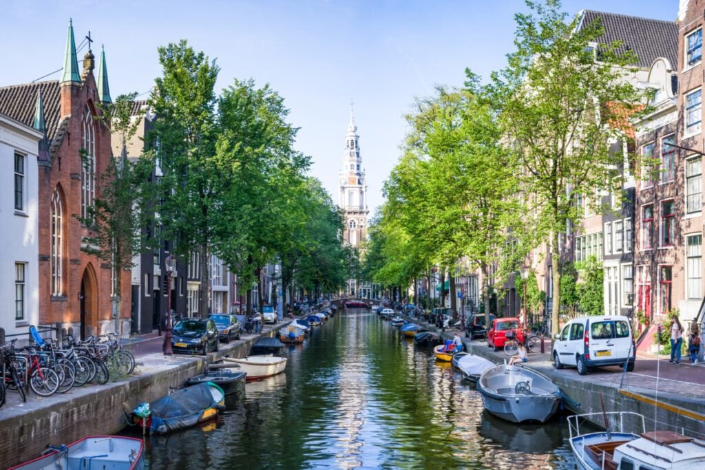 canals of Amsterdam Netherlands