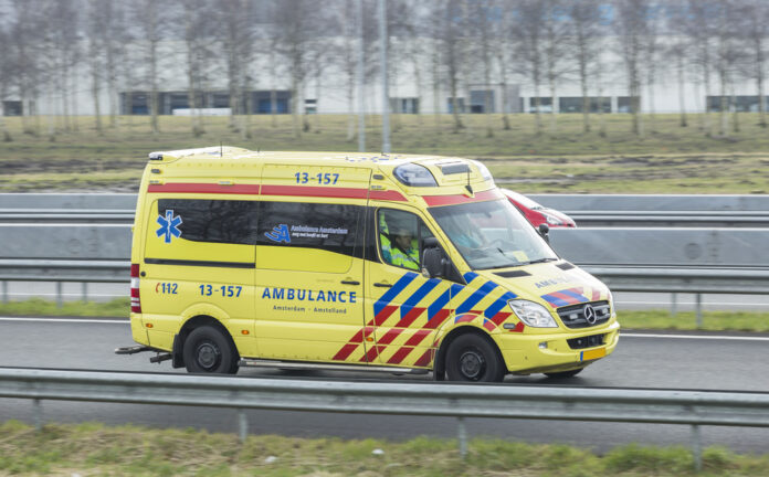photo-of-dutch-ambulance-on-the-road