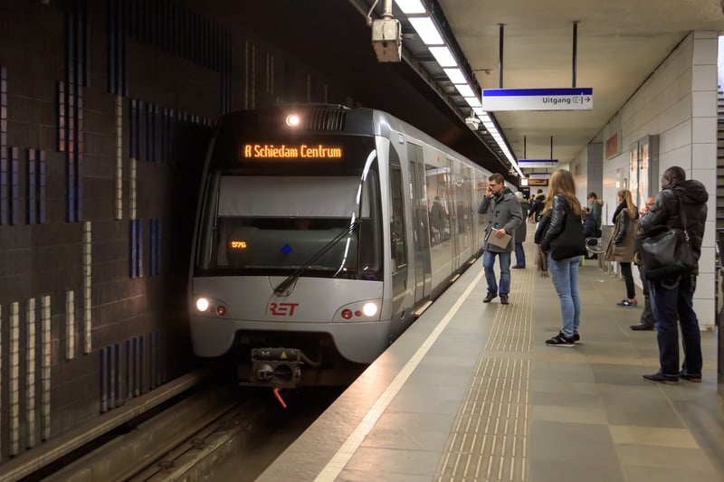 dutch-commuters-taking-rotterdam-metro-to-schiedam-centre