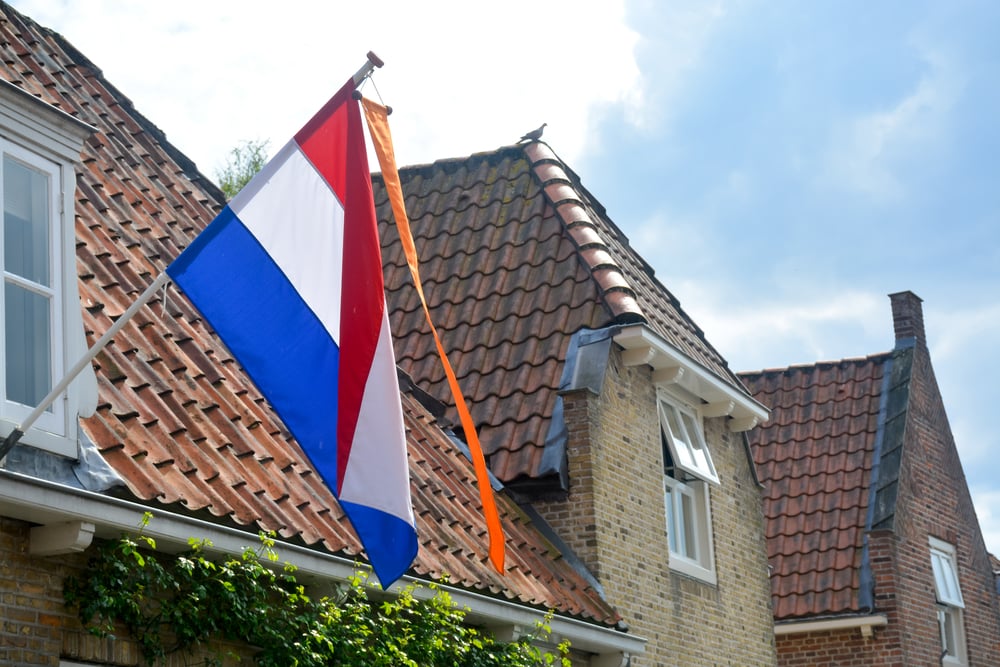 photo-dutch-flag-flown-with-orange-pennant-on-king's-day