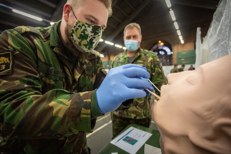 Netherlands calls in the troops to bolster booster shots and tests