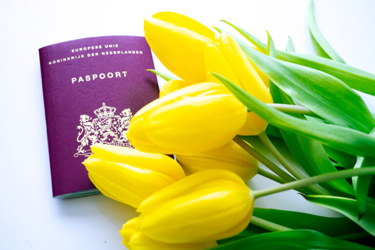 photo-of-dutch-passport-with-tulips