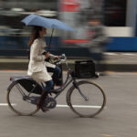 Dutch Quirk #2: Bike with an umbrella