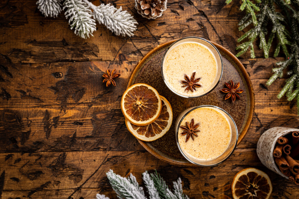 photo-of-traditional-festive-Dutch-food-eggnog-drink-for-christmas