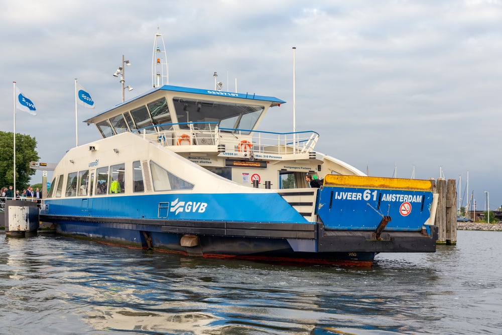 photo-of-ferry-on-amsterdams-river-ij-travelling-to-and-from-amsterdam-noord