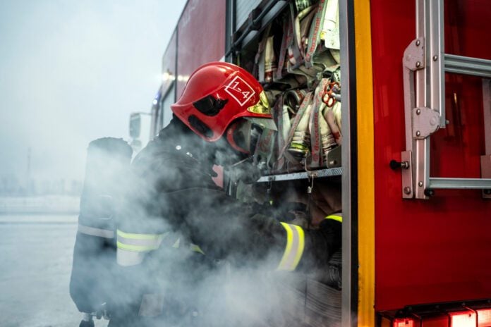 Firefighter-getting-ready-to-put-out-house-fires-in-the-netherlands