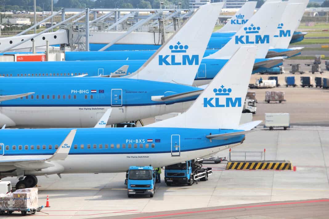fleet-of-klm-planes-at-schiphol-waiting-for-passengers-to-board