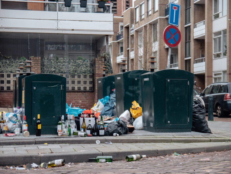 Amsterdam garbage collectors are officially on strike for one week