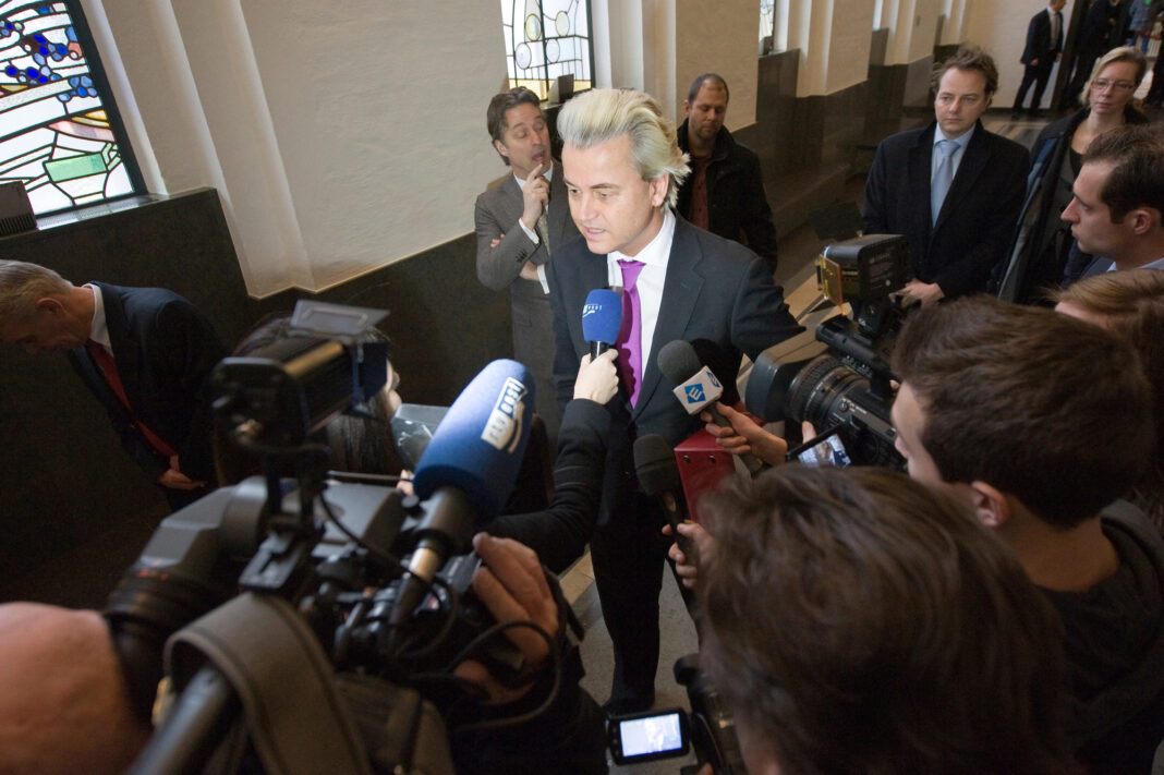 photo-of-geert-wilders-leader-of-pvv-being-interviewed-by-reporters