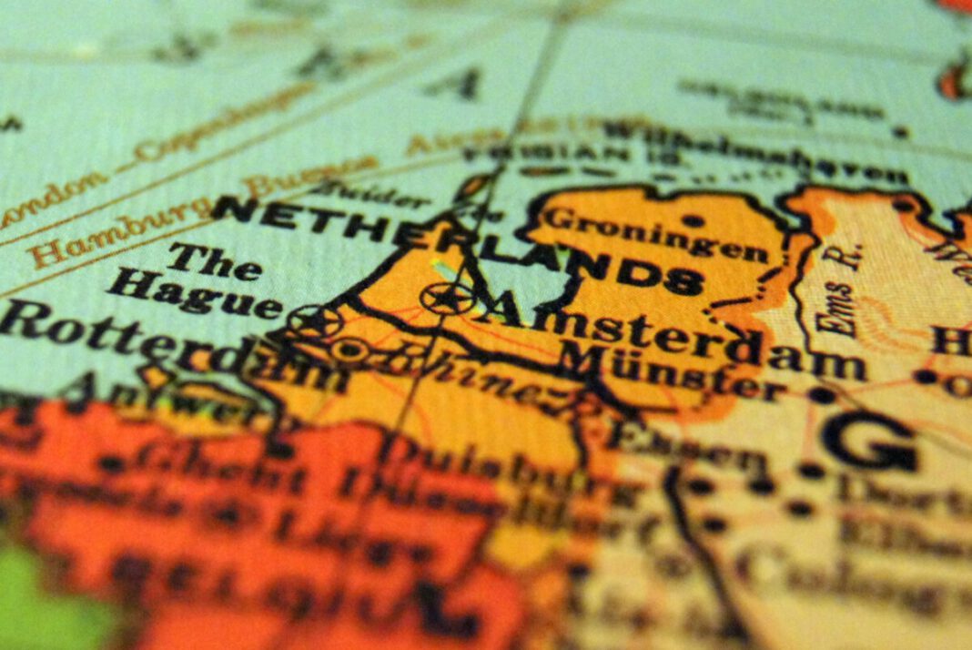 photo-of-the-map-of-the-netherlands
