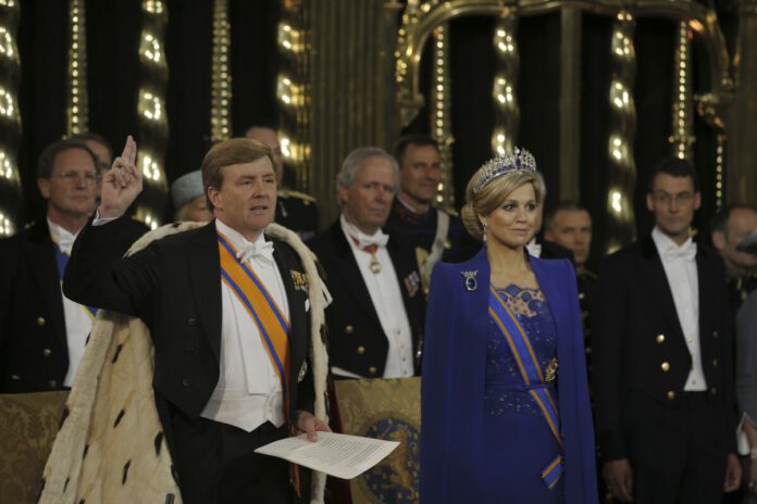 King-Willem-Alexander-next-to-Queen-Maxima-Dutch-monarchy