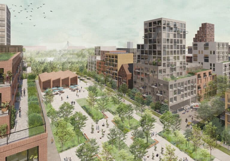 The largest car-free city zone in the Netherlands is being built here next week