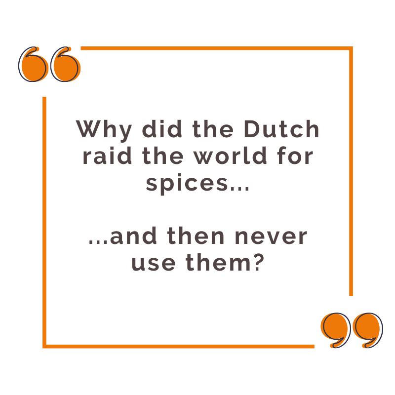 dinner in the netherlands meme with spices