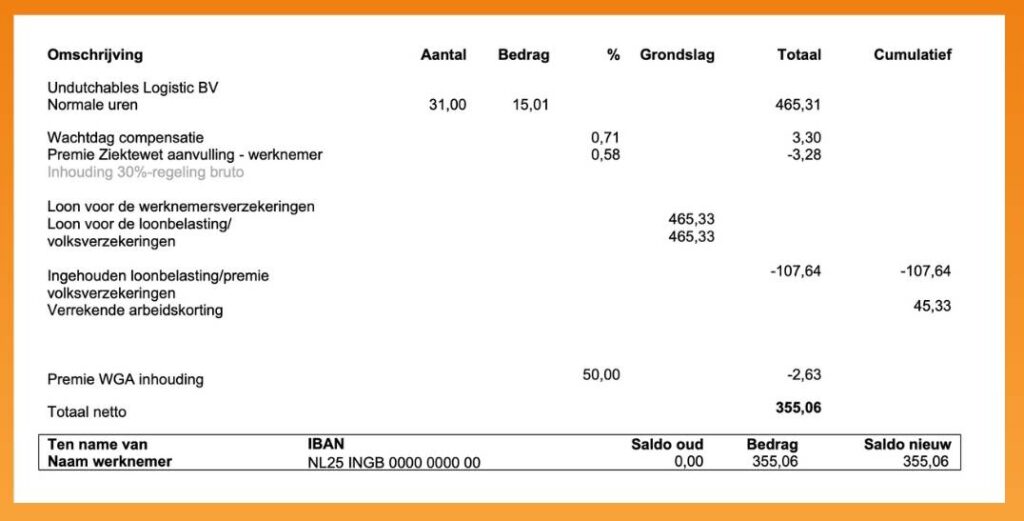 example-of-middle-of-dutch-payslip