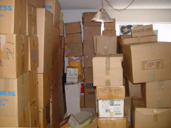 moving boxes - house hunting