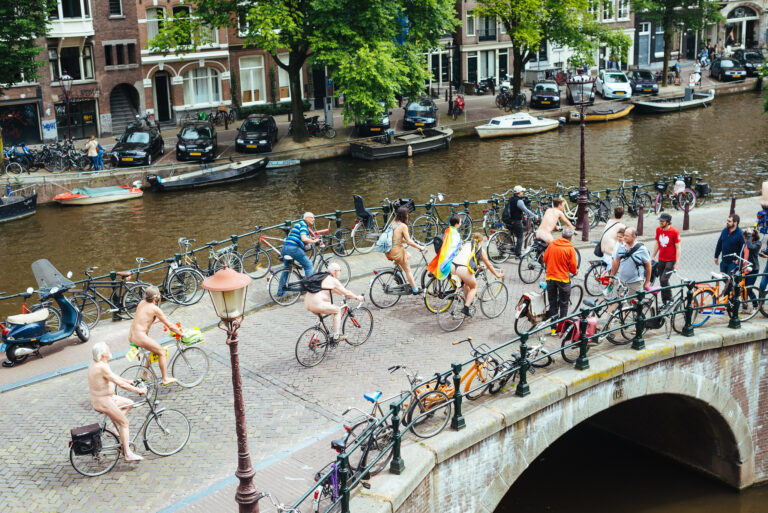 This weekend’s forecast: naked people on bikes