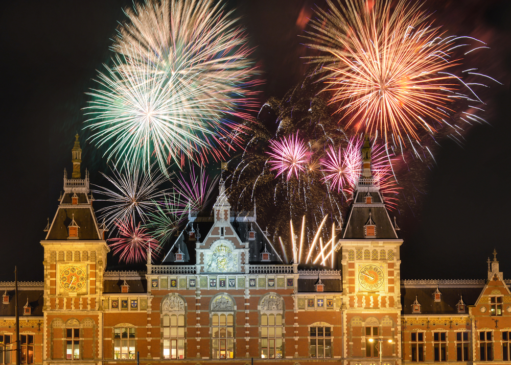New Year’s Eve fireworks in the Netherlands which city is doing what?