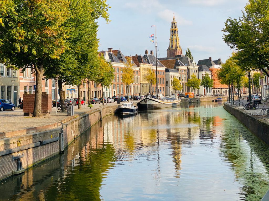 Photo-of-canal-in-Dutch-city-of-Groningen