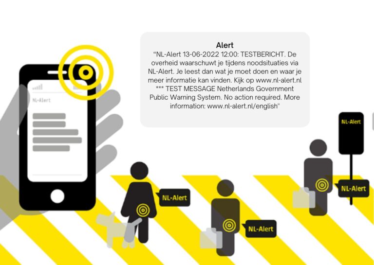 Don’t panic! NL-Alert to go out at noon Monday, Ukrainians particularly warned