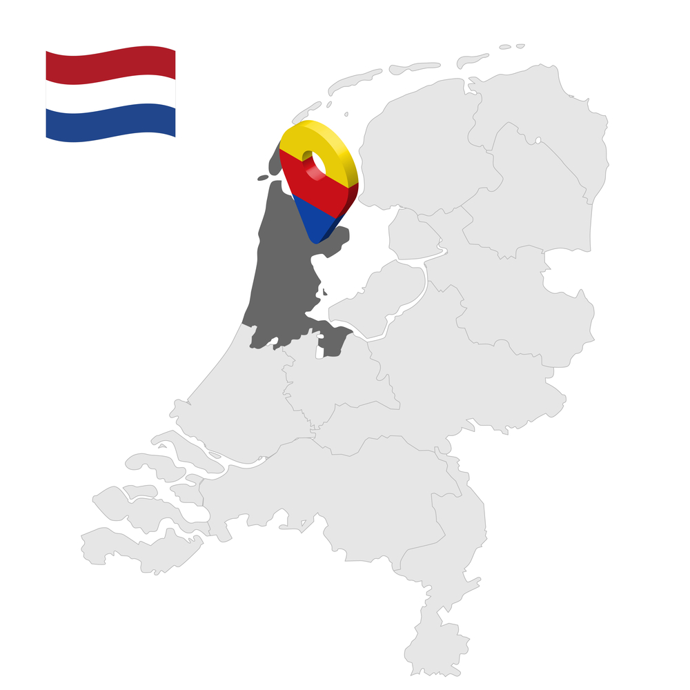 graphic-showing-north-holland-province-on-netherlands-map