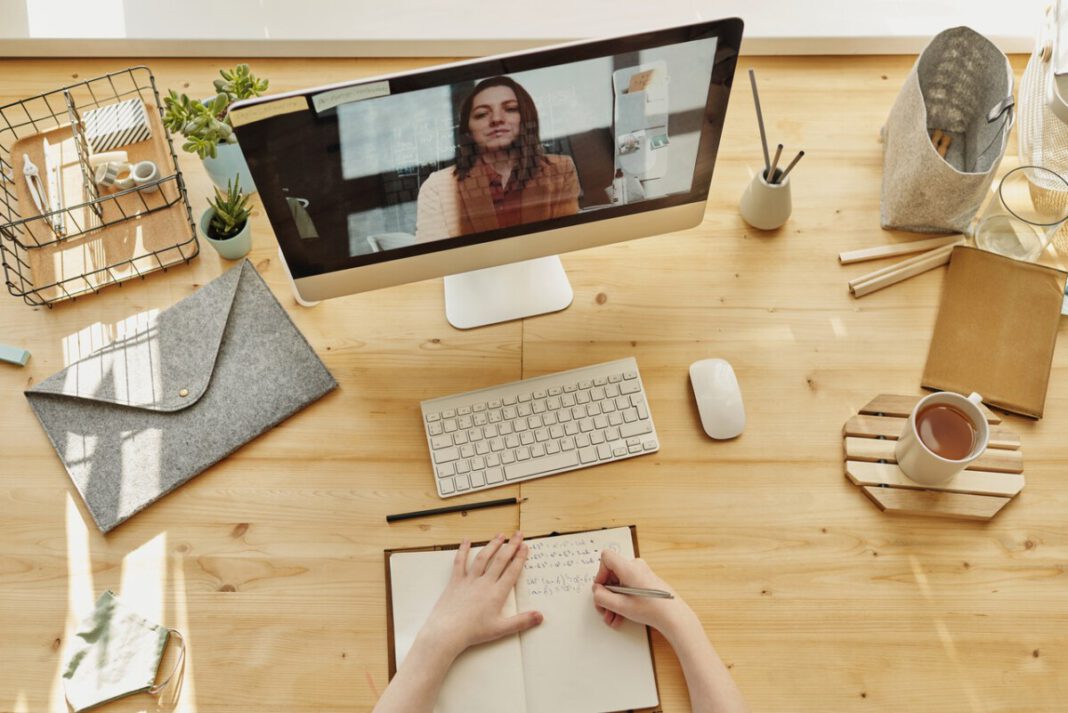 person-on-video-call-interview-for-job-netherlands