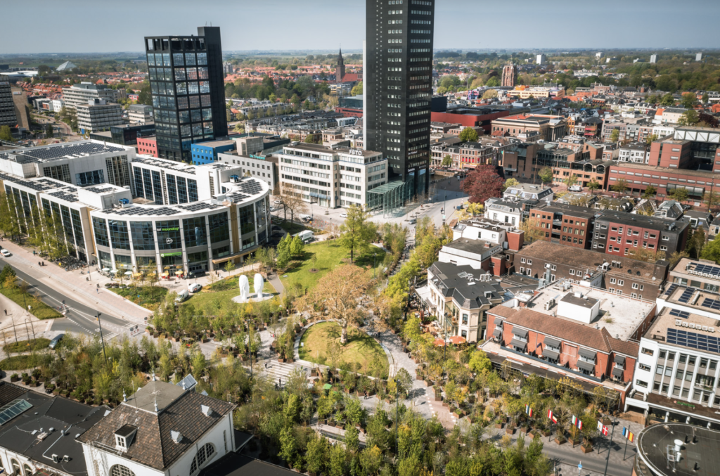 photo-of-Leeuwarden-from-above