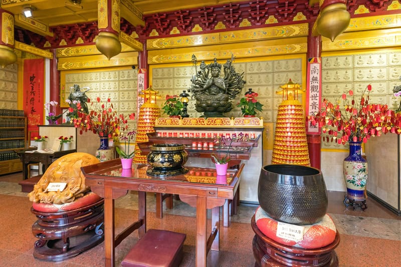 photo-of-interior-of-amsterdam-chinese-buddhist-temple