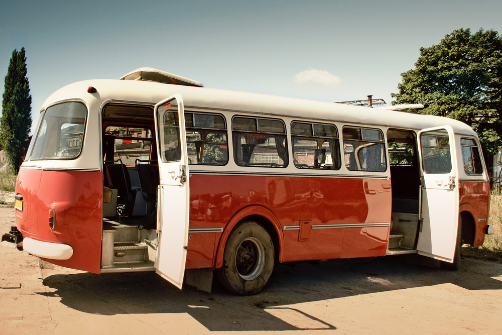 photograph-of-an-old-retro-style-bus