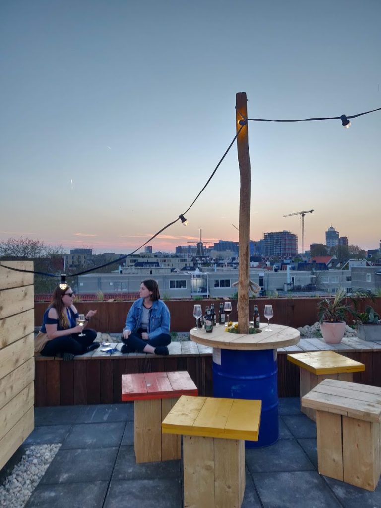 Photo-of-people-sitting-on-PLNT-rooftop-Leiden