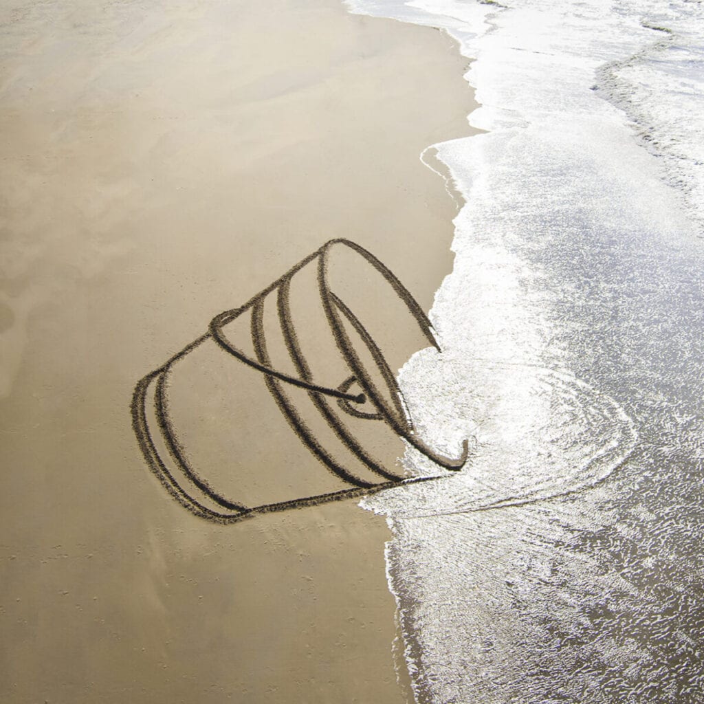 This Dutch artist creates more than just sandcastles on the beach