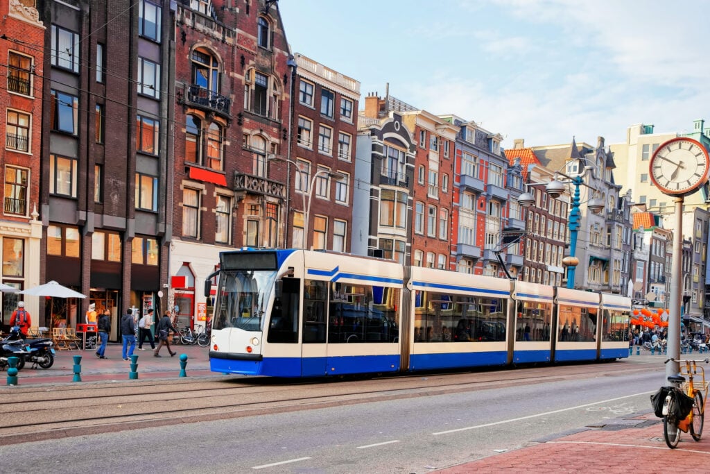 taking-the-amsterdam-public-tram-system-on-day-trips-from-amsterdam