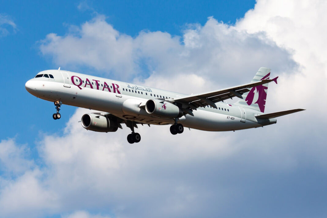 qatar-airways-plane-takes-off-from-europe-bound-for-the-middle-east-gulf-region