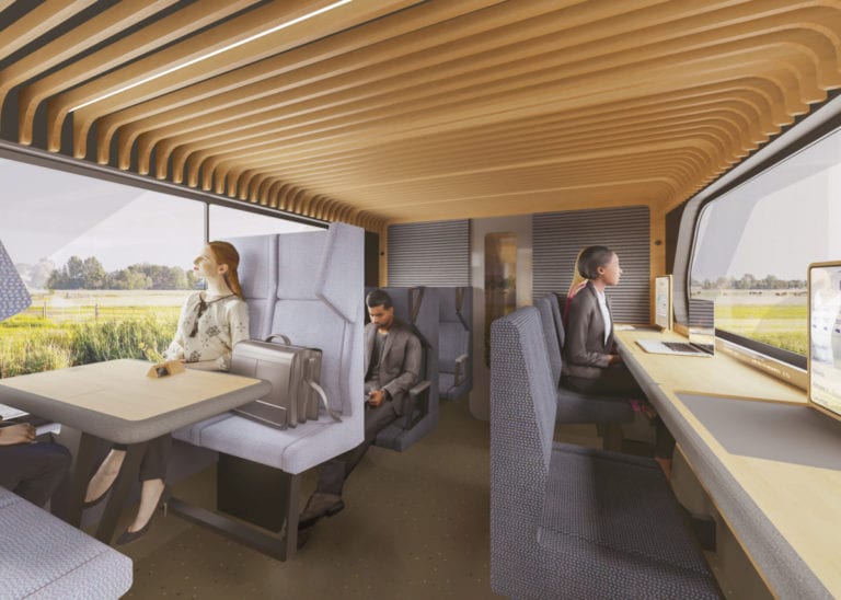 These dreamy, innovative train interiors could soon be part of your commute