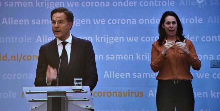 Rutte press conference: current coronavirus measures extended till the 28th of April
