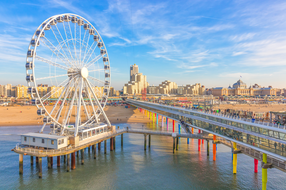 aerial-view-of-scheveningen-pier-in-the-hague-on-a-sunny-day