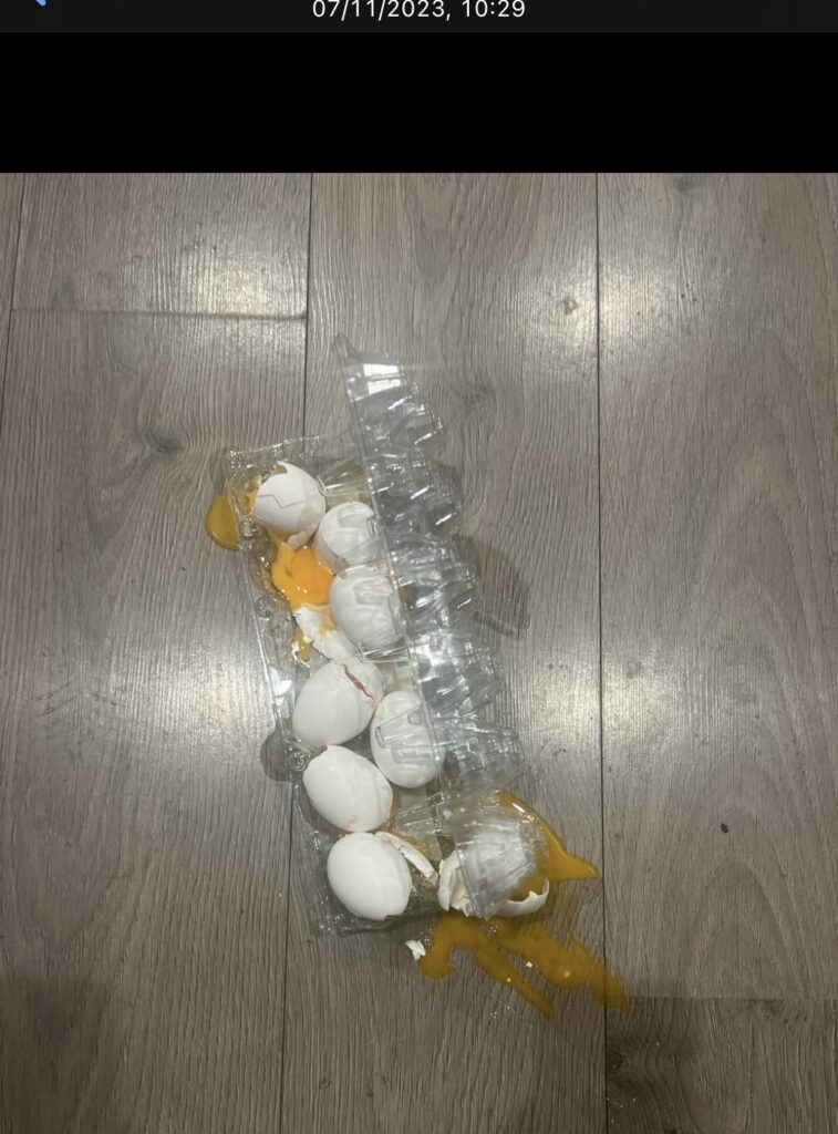 screenshot-of-photo-message-about-smashed-eggs-in-student-kitchen