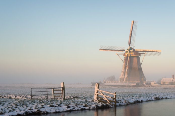 photo-of-windmill-in-snow