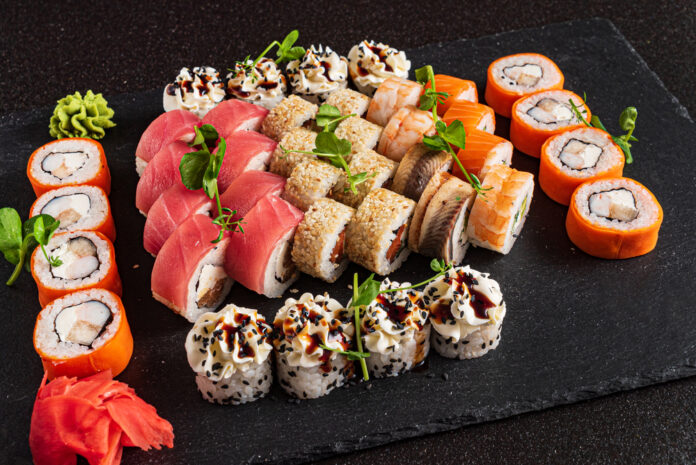 sushi-on-a-plate
