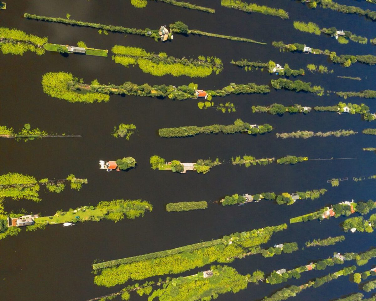 photo-of-authentic-dutch-village-vikeveen-utrecht-aerial-shot