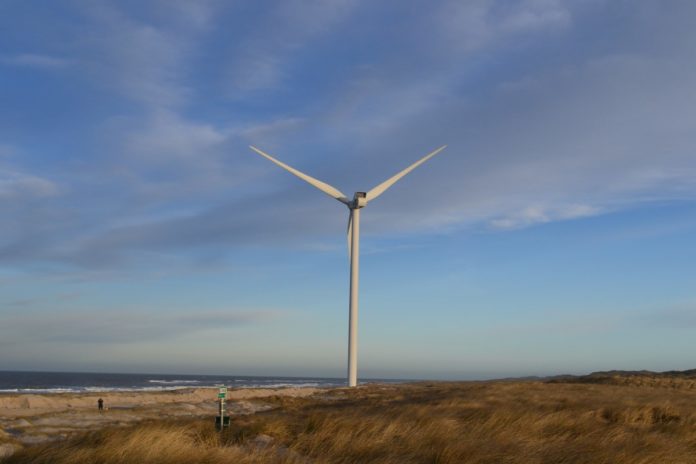 wind turbine in the Netherlands