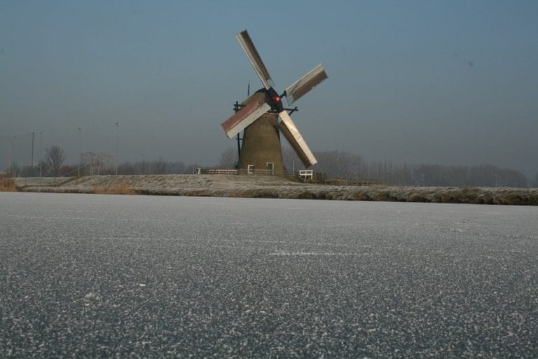 The Netherlands is as cold as ice this week!