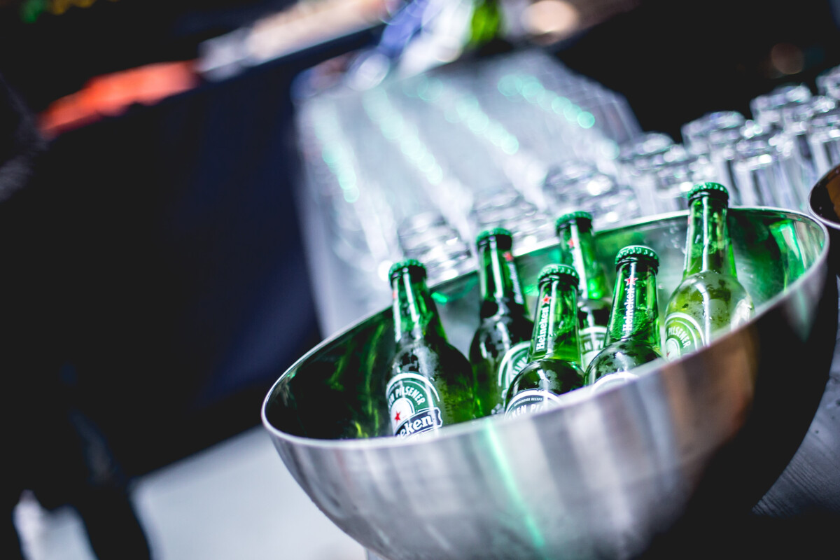 photo-of-heineken-beers-in-a-silver-bowl