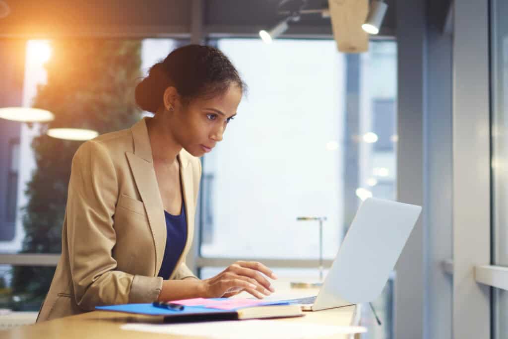 woman-reading-employment-contract-that-was-offered-to-her-in-the-netherlands