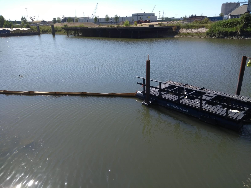 floating park in Rotterdam